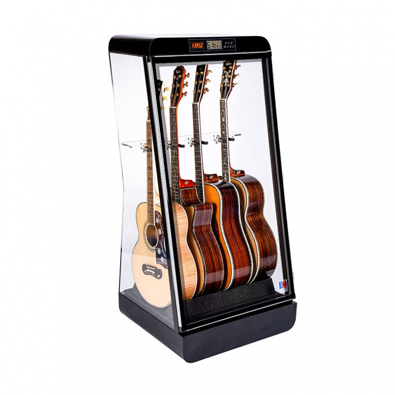 2022新款吉他恒濕除濕柜 科美樂吉他除濕柜保養防潮柜智能恒濕加濕除濕電木吉他樂器防潮柜 A01 豪華單支裝(圓角) 130L