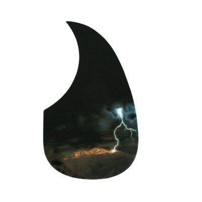 【新款豆號形民謠護板黑背景藍(lán)色彩紋花圖】價格,廠家,圖片,樂器配件,惠州市惠陽區(qū)秋長倍音五金電子加工部-馬可波羅網(wǎng)