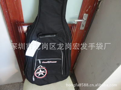 【吉他袋訂做深圳廠家專業生產加工時尚吉他袋】價格,廠家,圖片,樂器配件,深圳市龍崗區龍崗宏發手袋廠-
